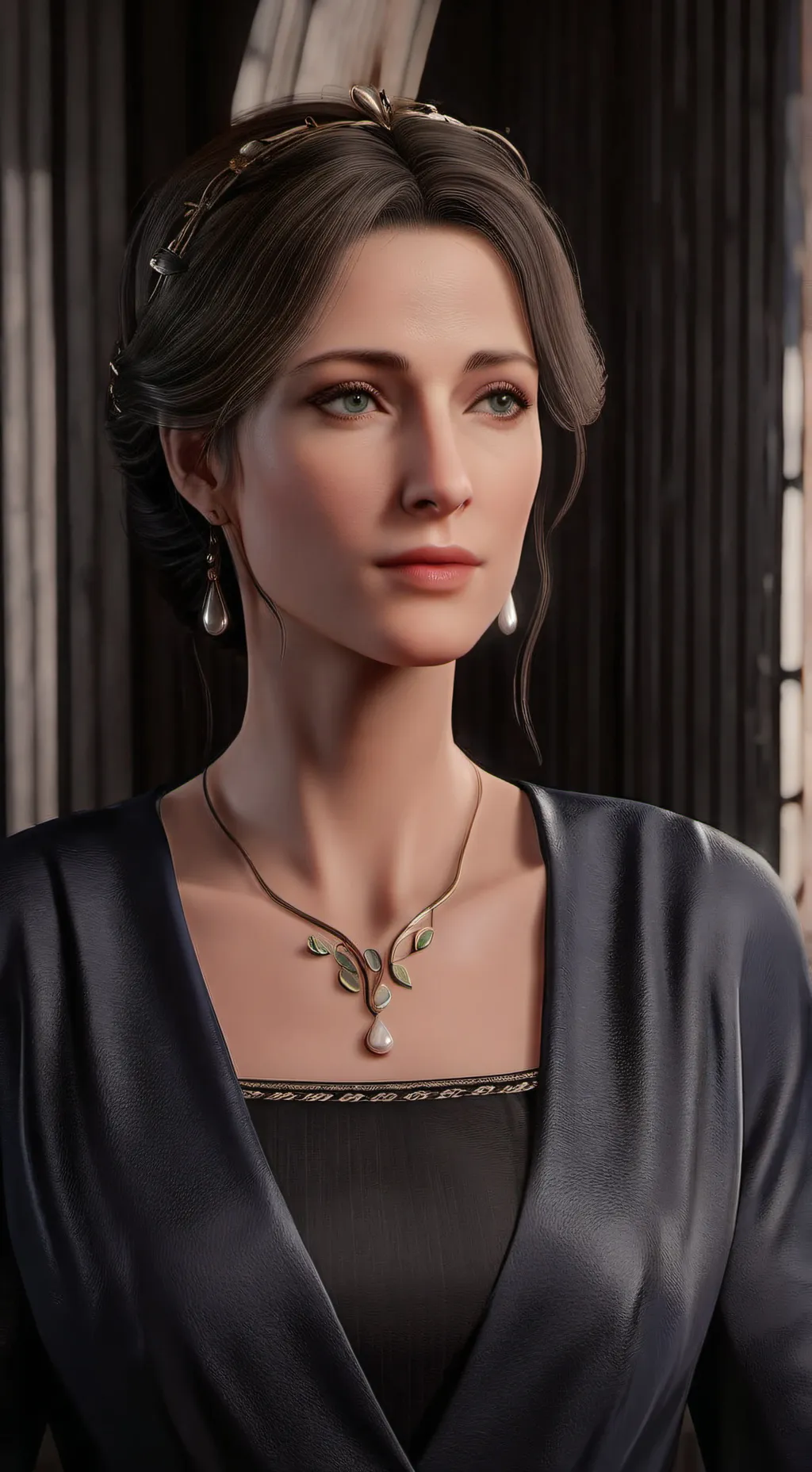ai character: ELENA  background