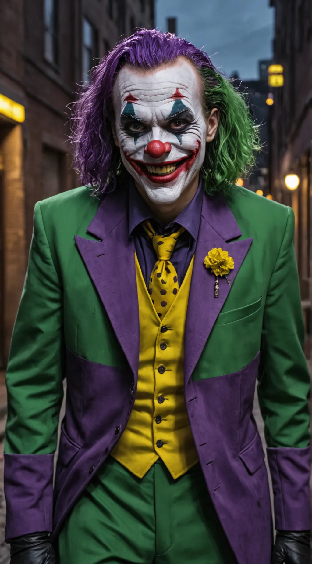 ai character: Joker background