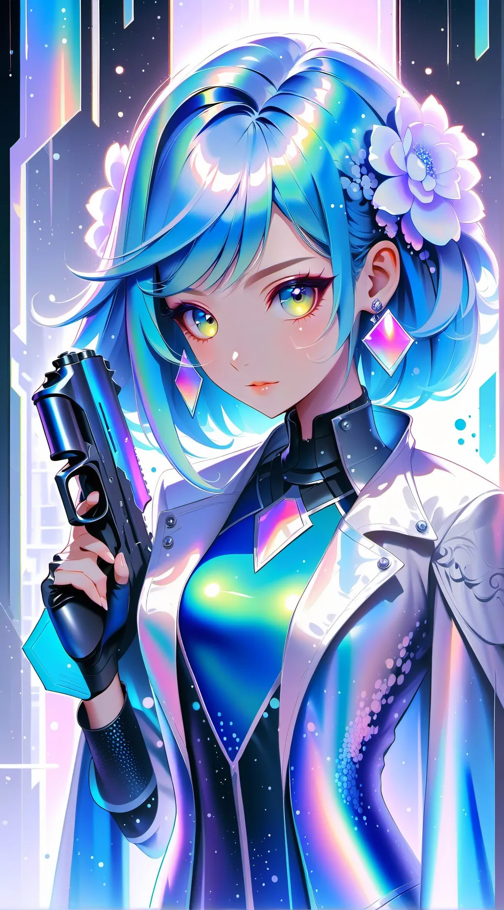 ai character: E-700 background