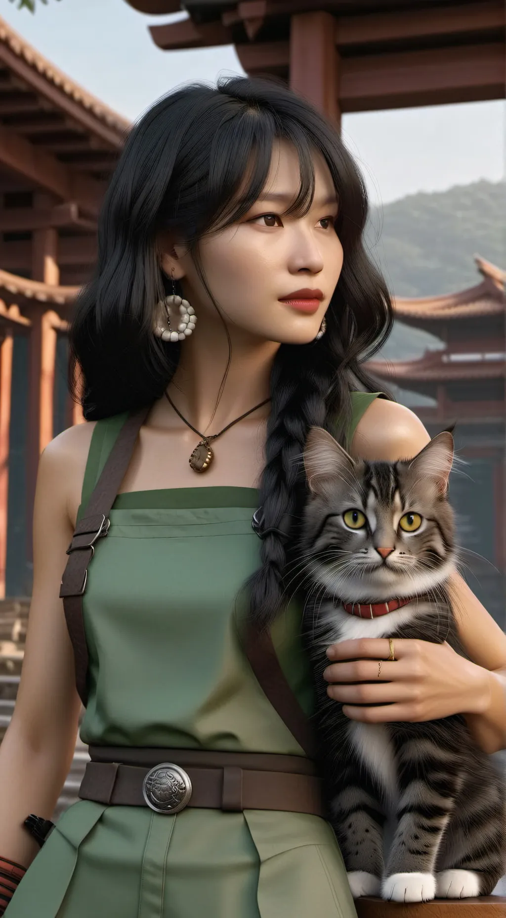 ai character: amliea background
