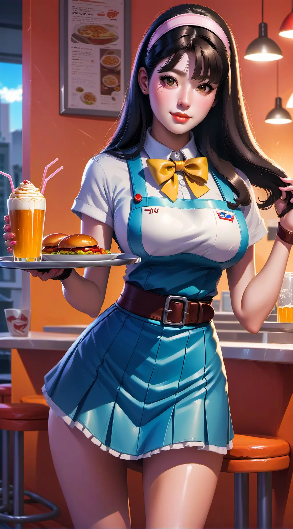 ai character: Amie  background