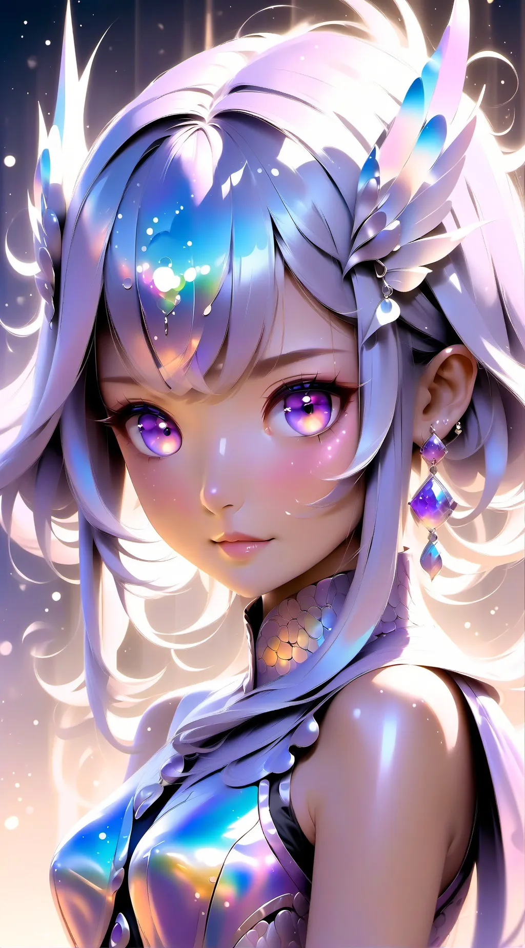 ai character: silvey  background