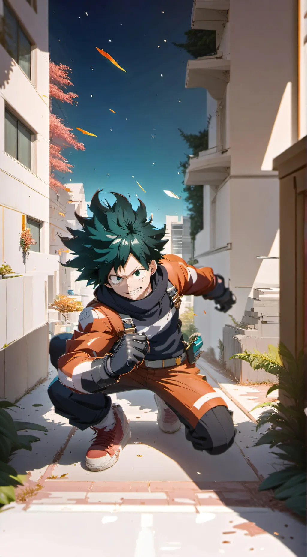 ai character: MHA background