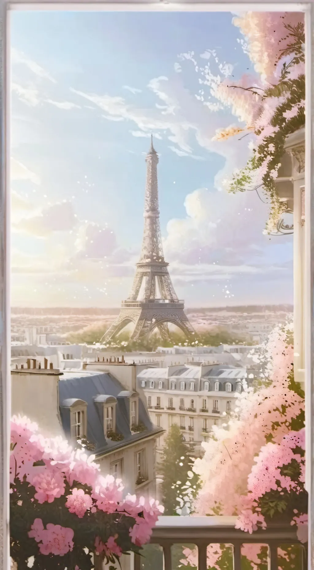 ai character: Mha paris background