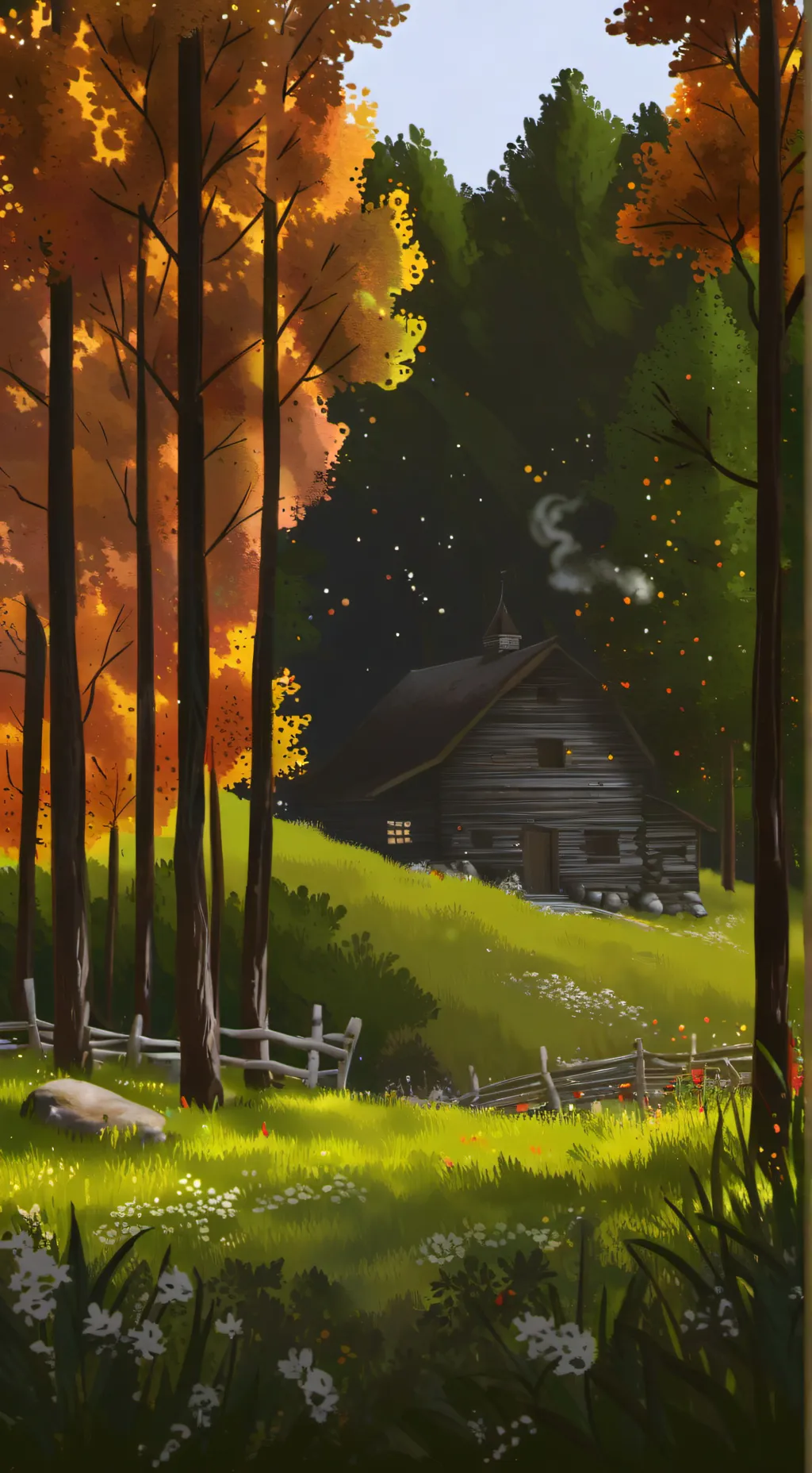 ai character: ♥︎♡Mha fall♡♥︎ background