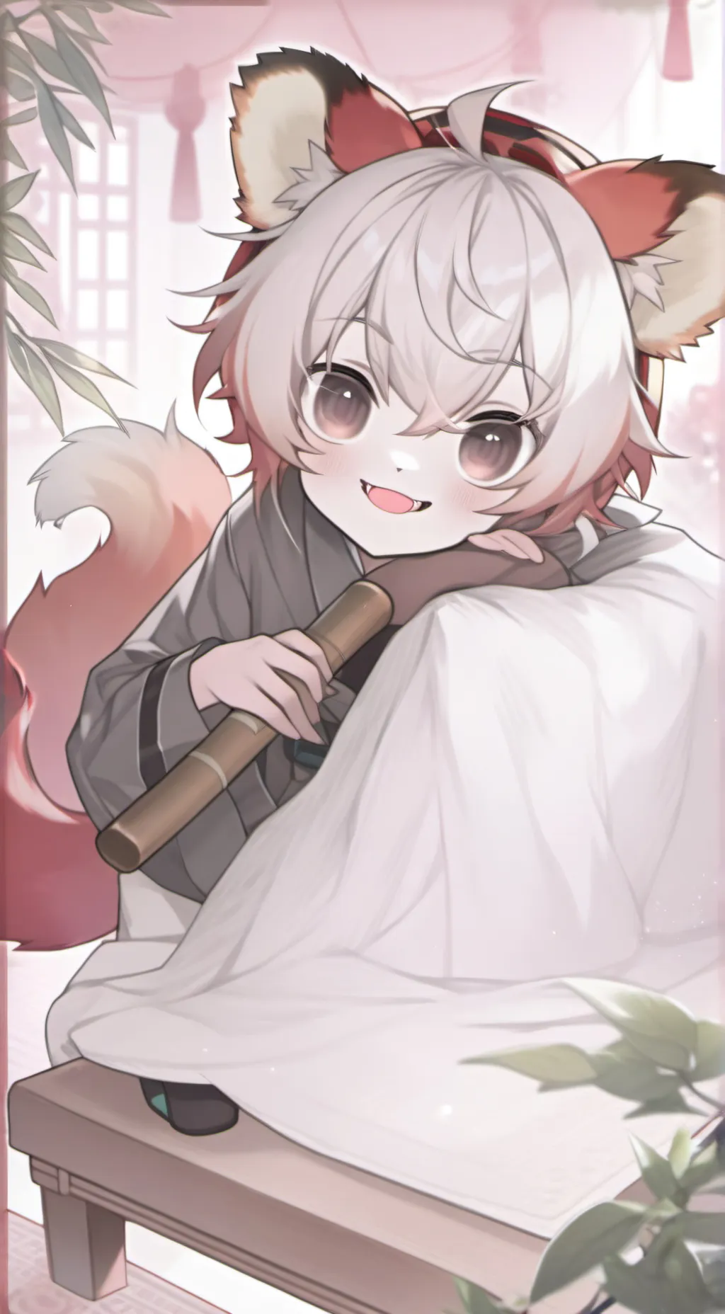 ai character: Russet Whiskers background