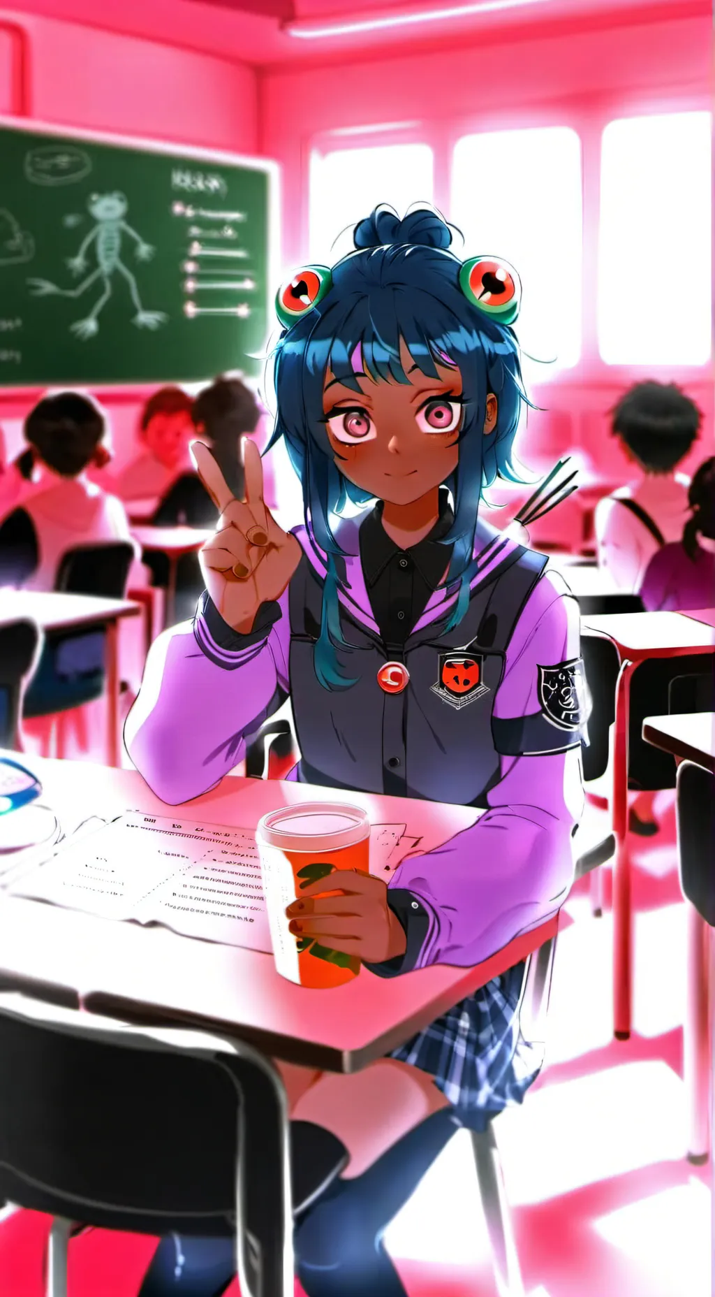ai character: Vexar background