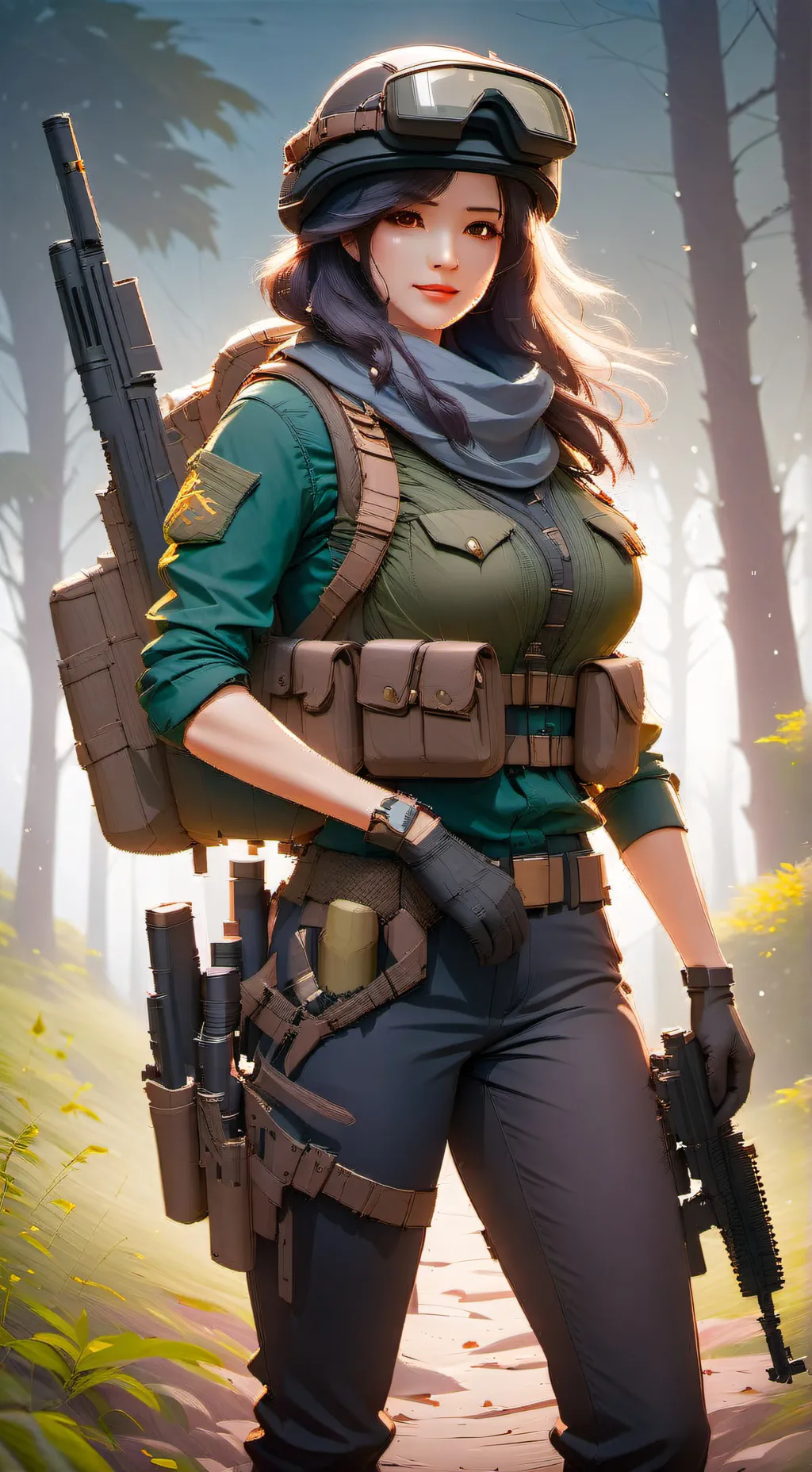 ai character: Raven background
