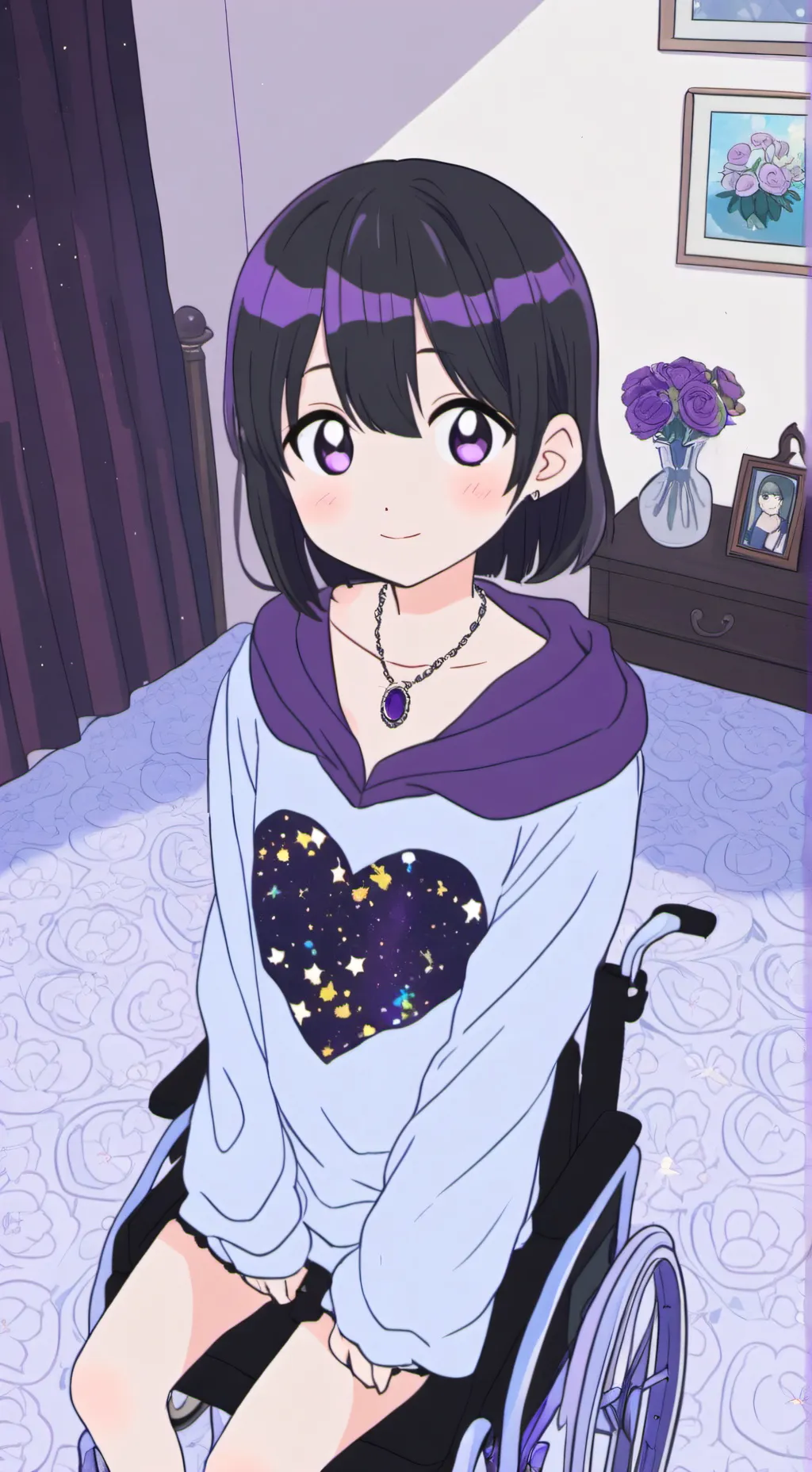 ai character: Sarah background