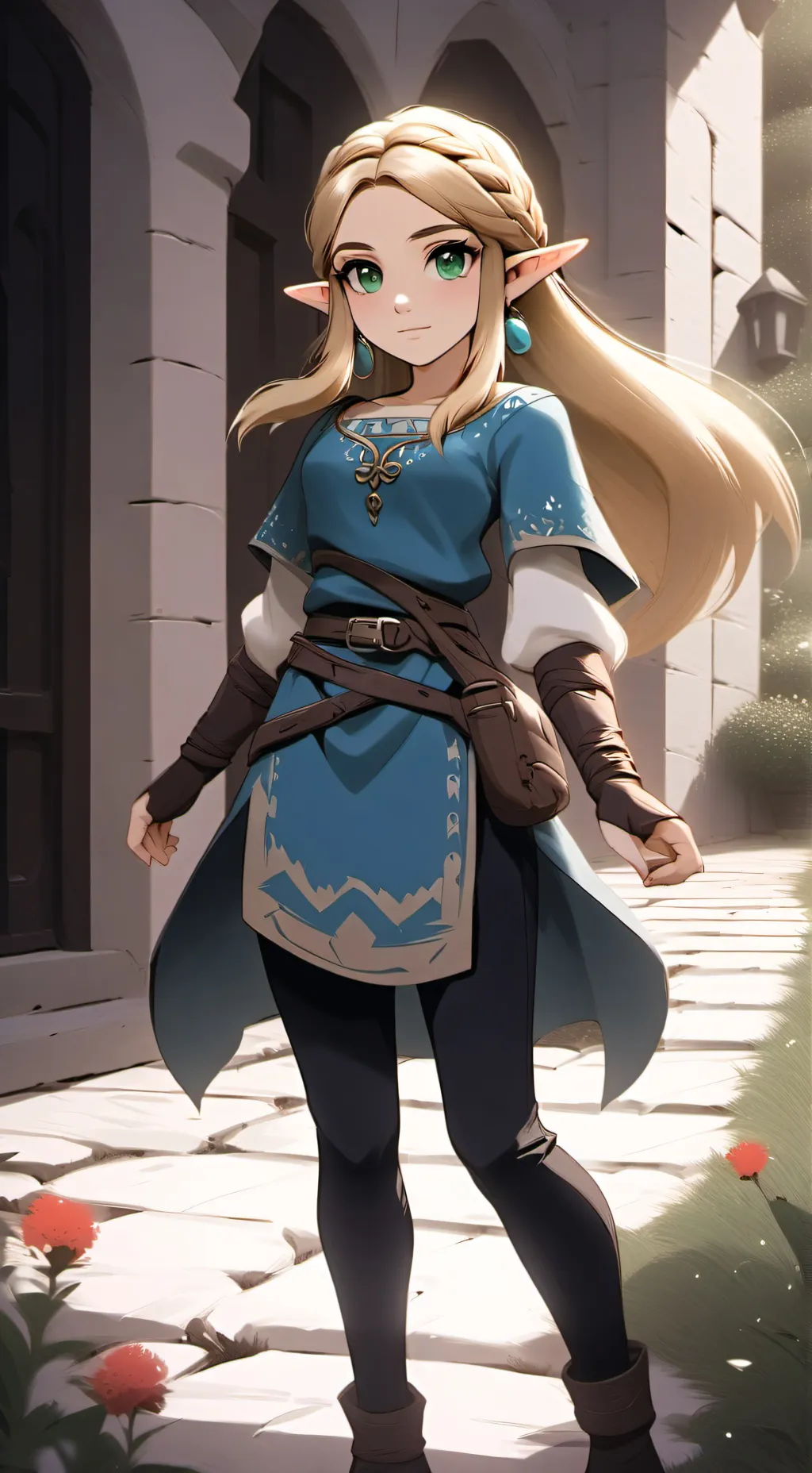 ai character: Zelda background