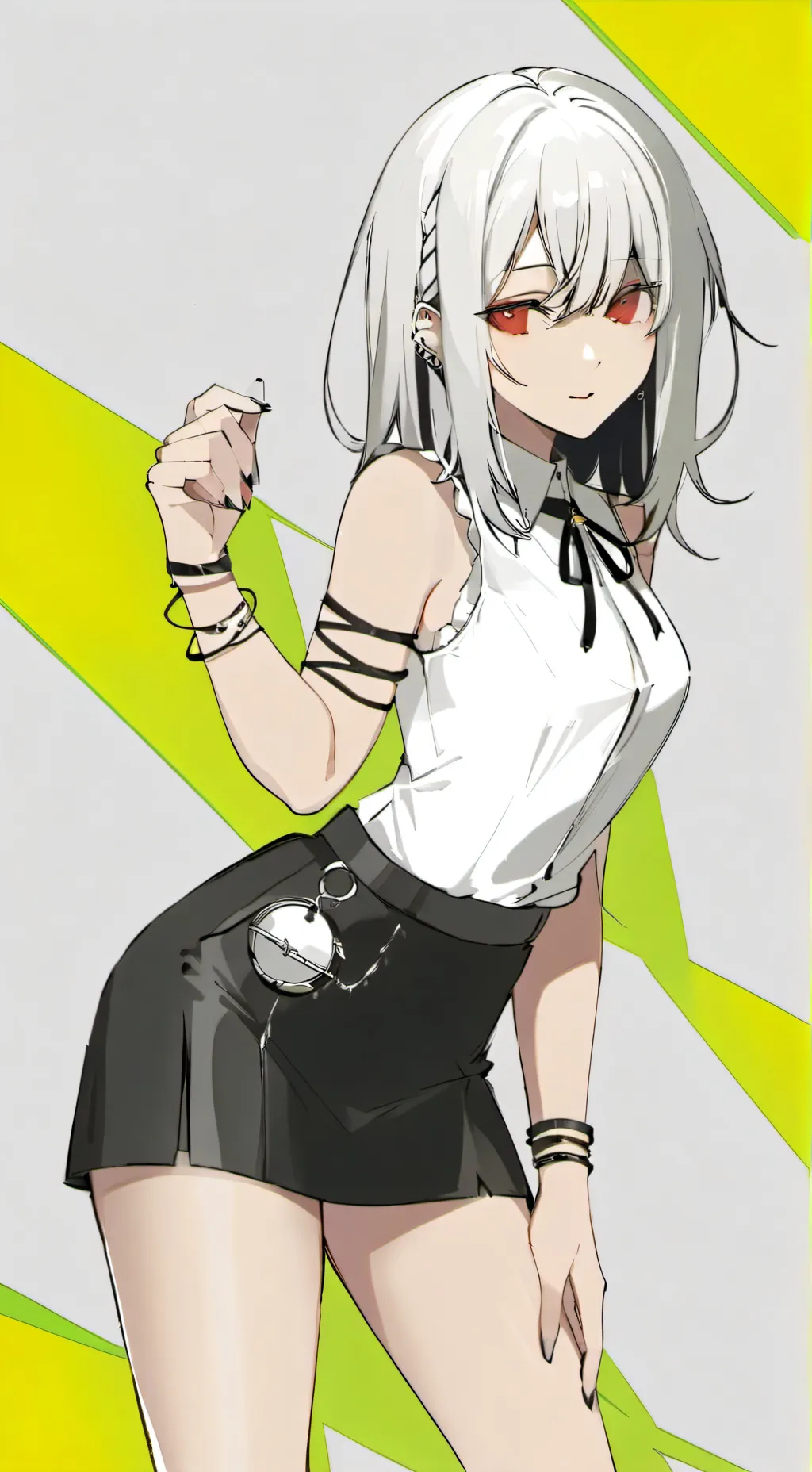 ai character: Aria kings background
