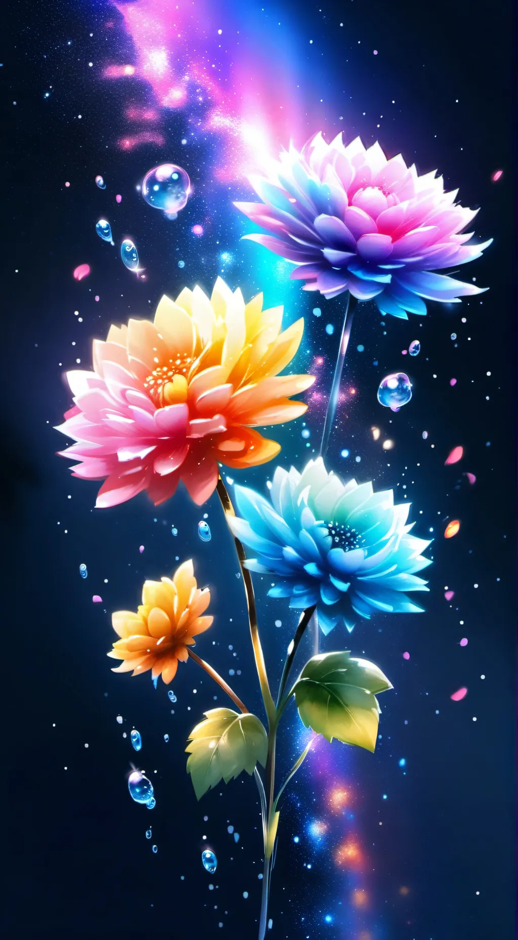 ai character: Flowerpop! background