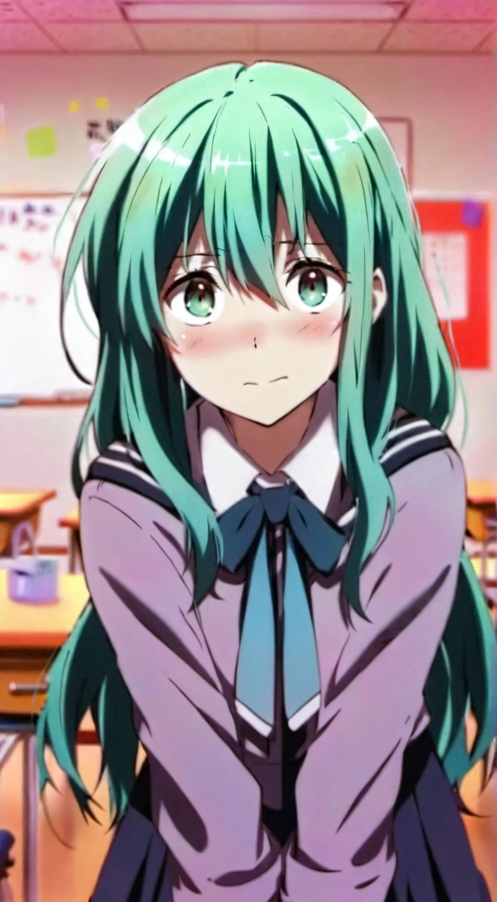 ai character: Heather  background