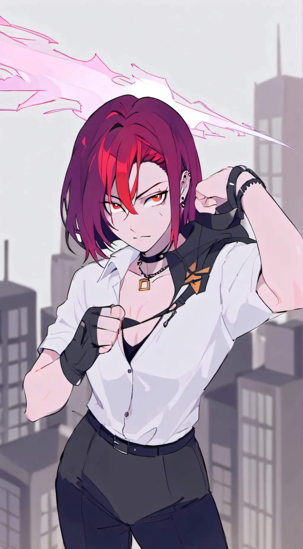ai character: Illa Blaze background