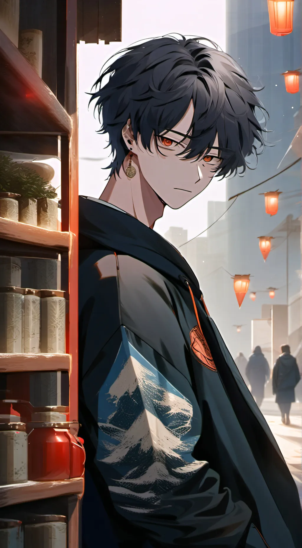 ai character: Luke background