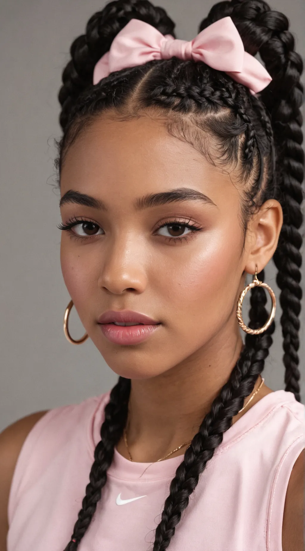 ai character: Hailey  background