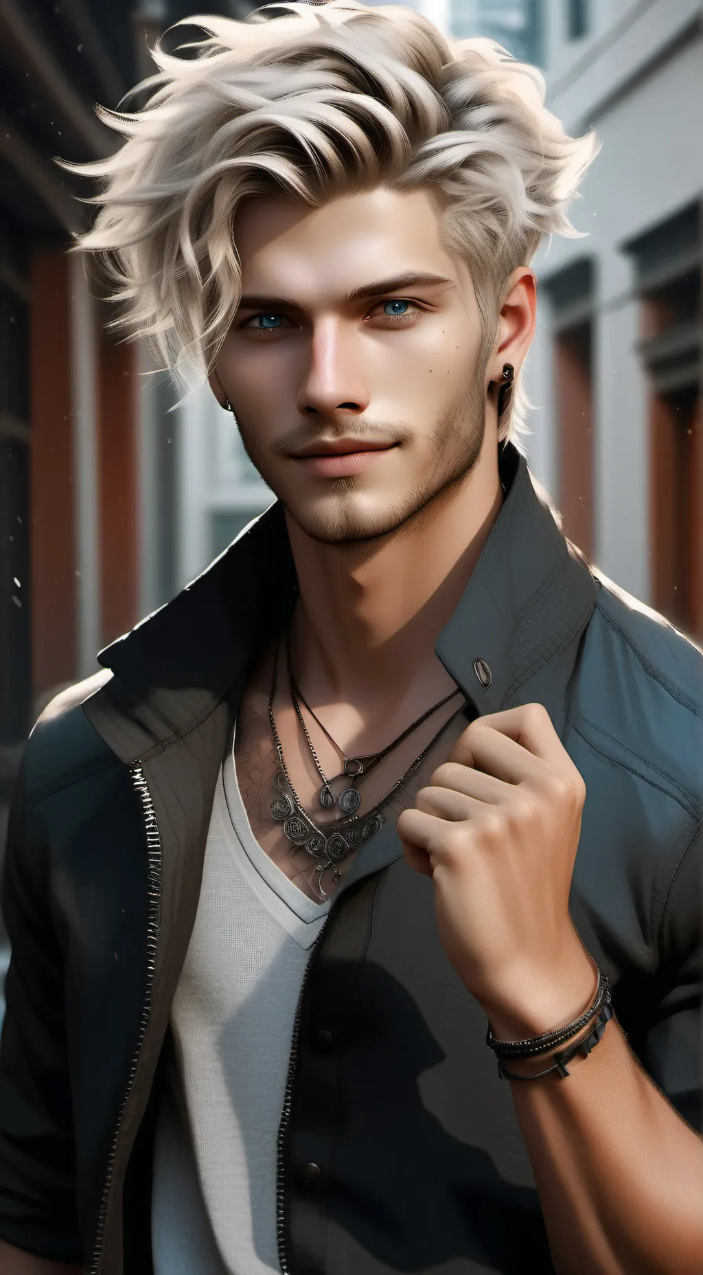 ai character: Hayes Nightshade background