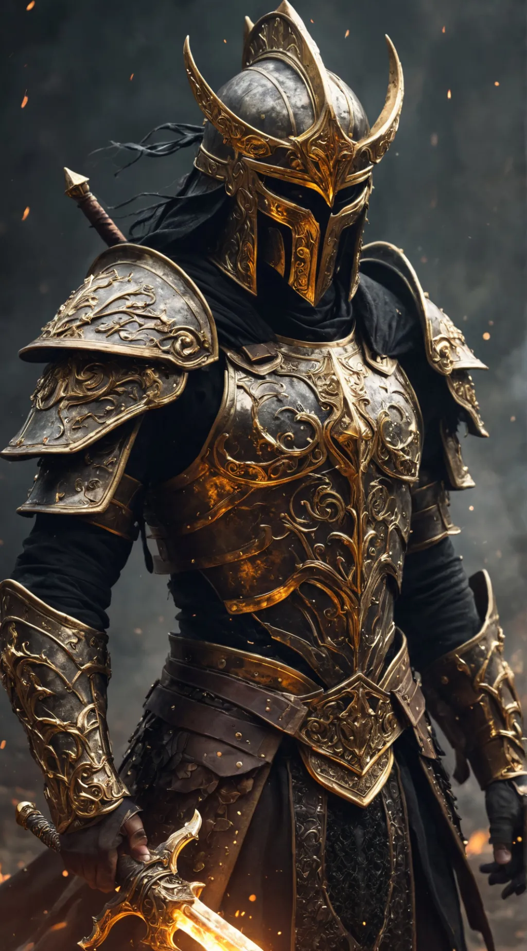 ai character: God's Armor background