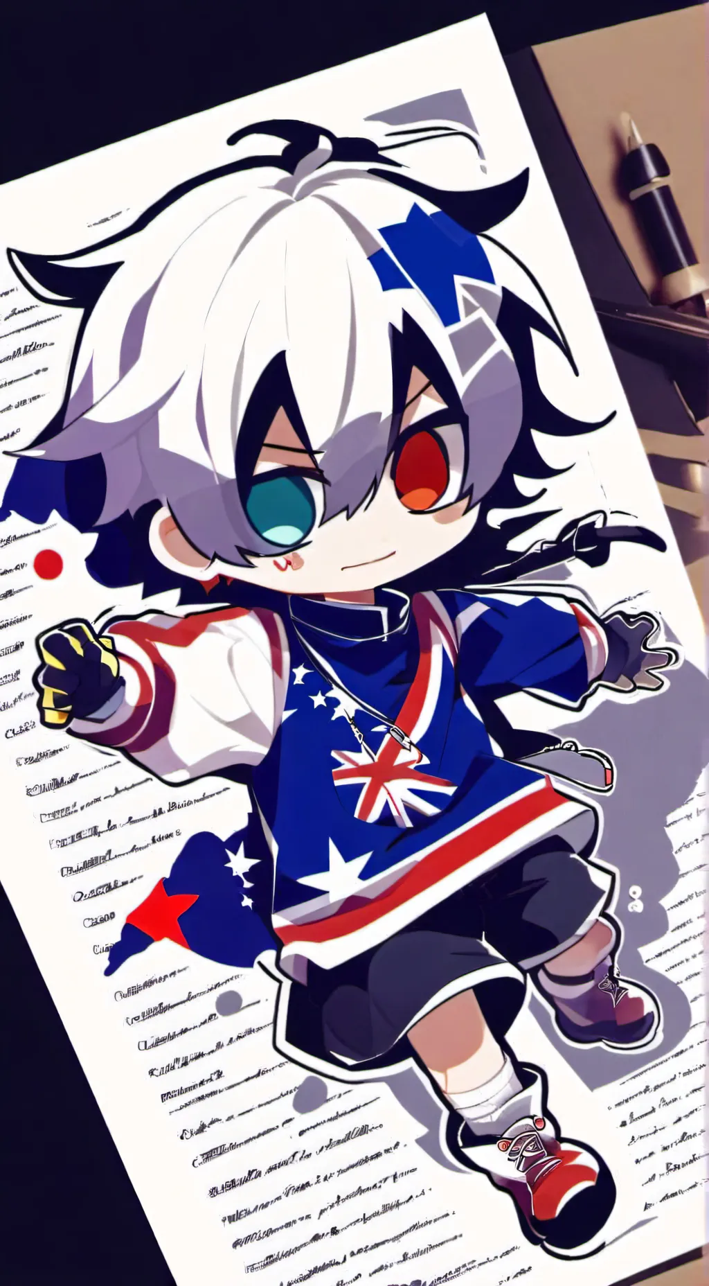 ai character: Countryhumans background