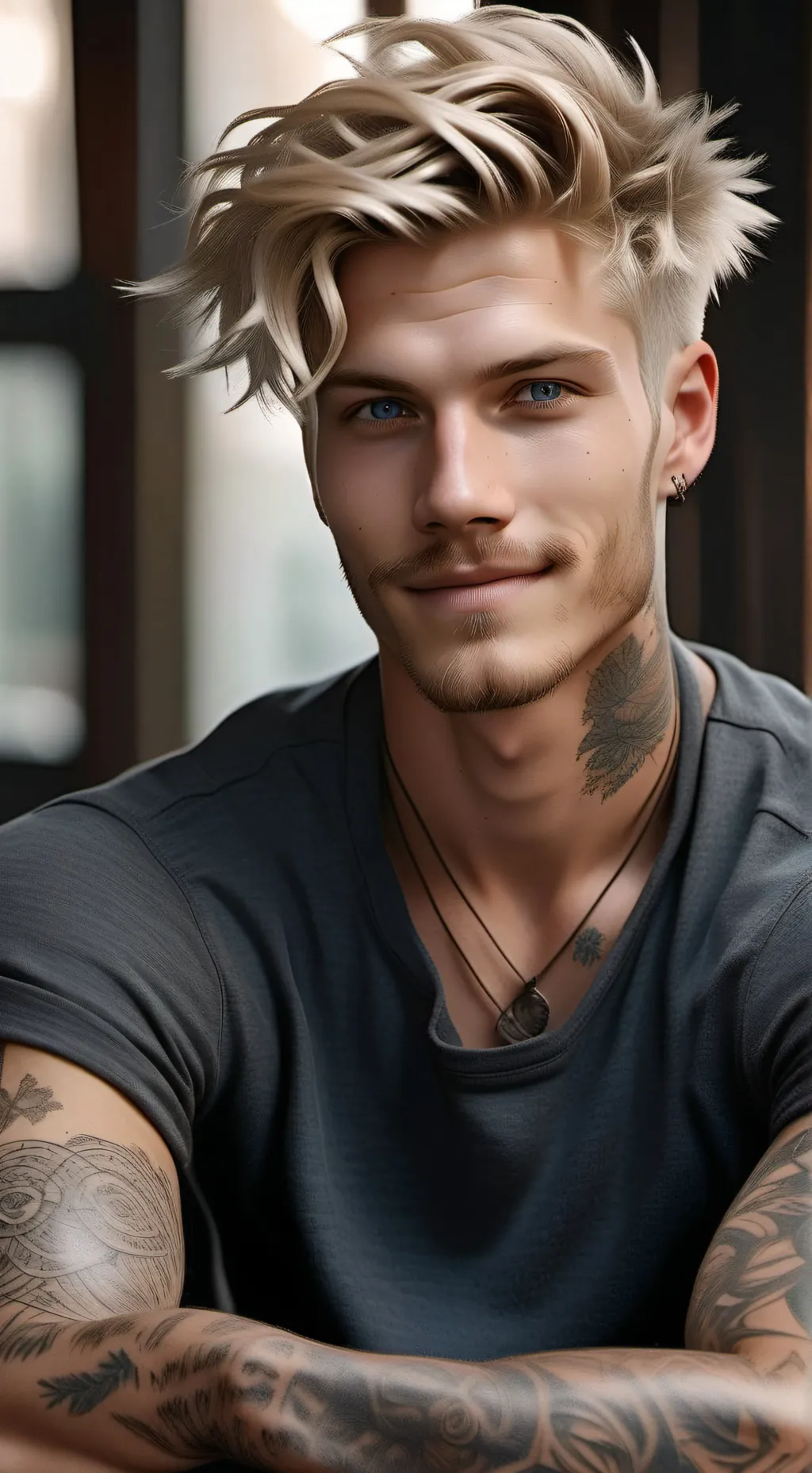 ai character: Wyatt Nightshade background