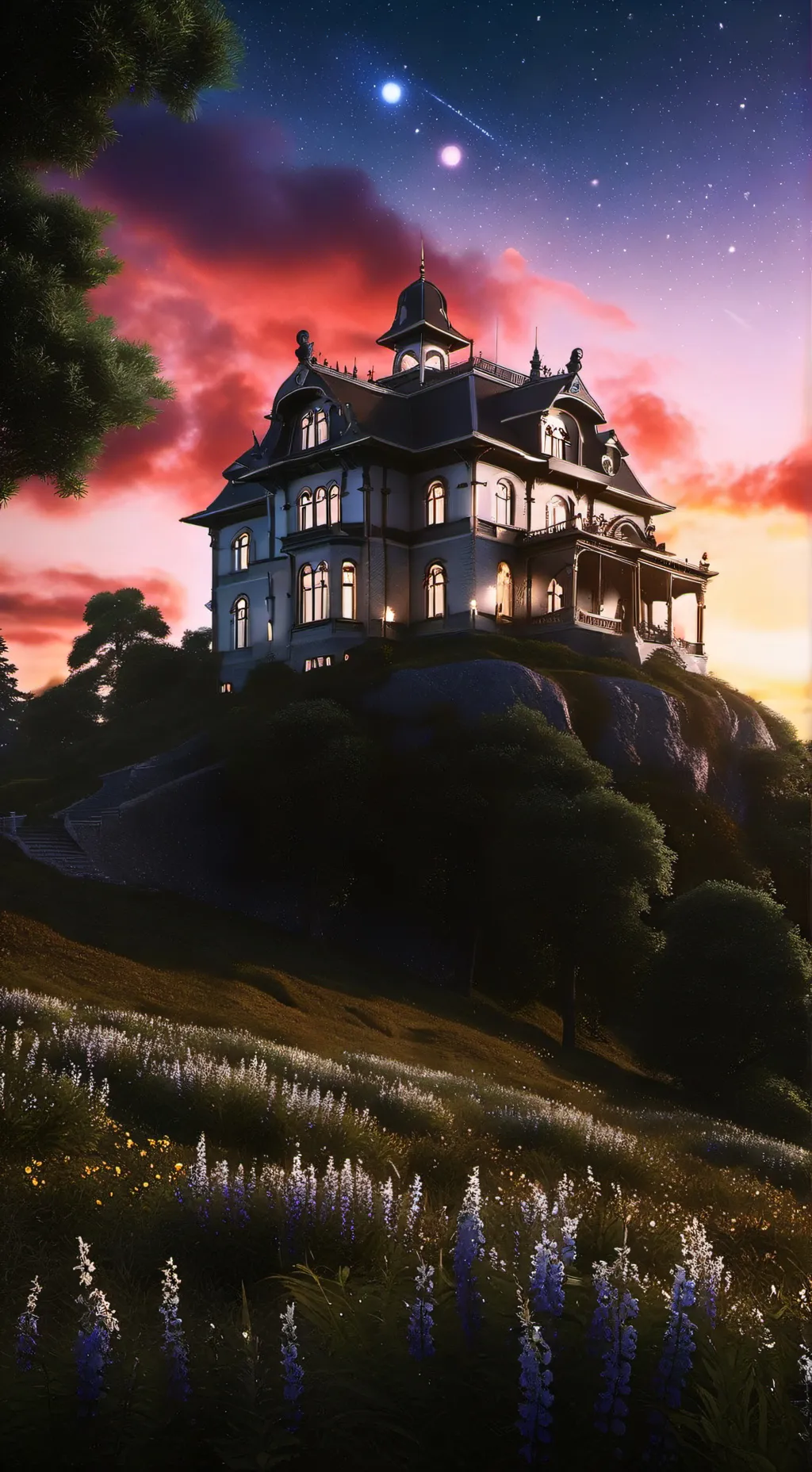 ai character: CLUE!(who done it) background