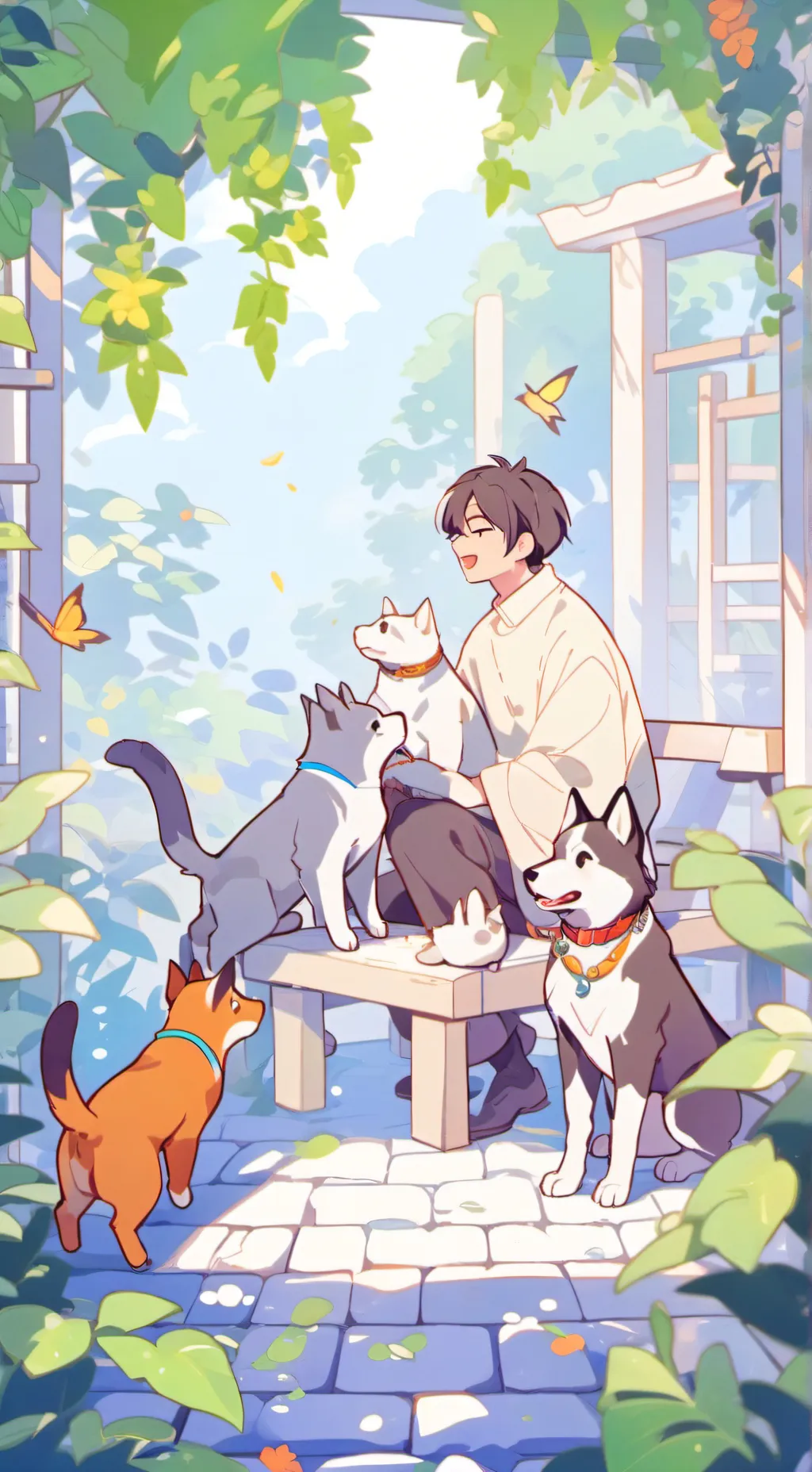 ai character: Karen's animals background