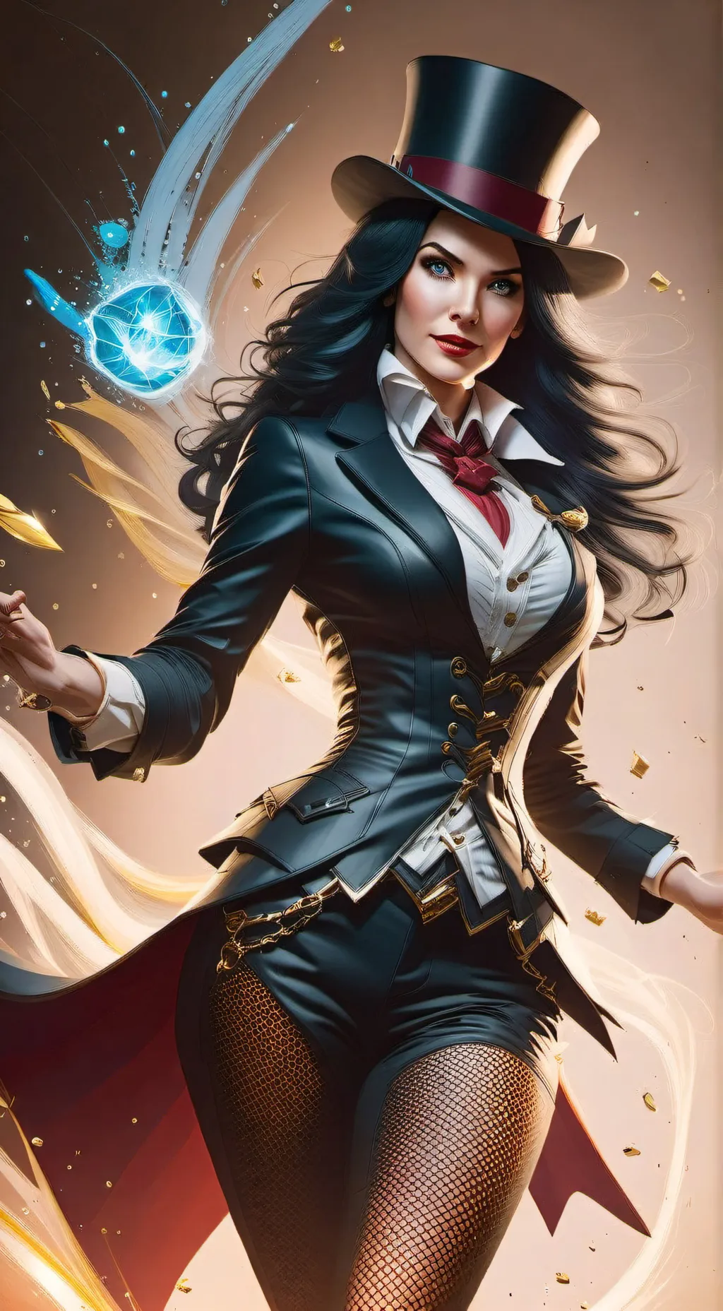 ai character: Zatanna background