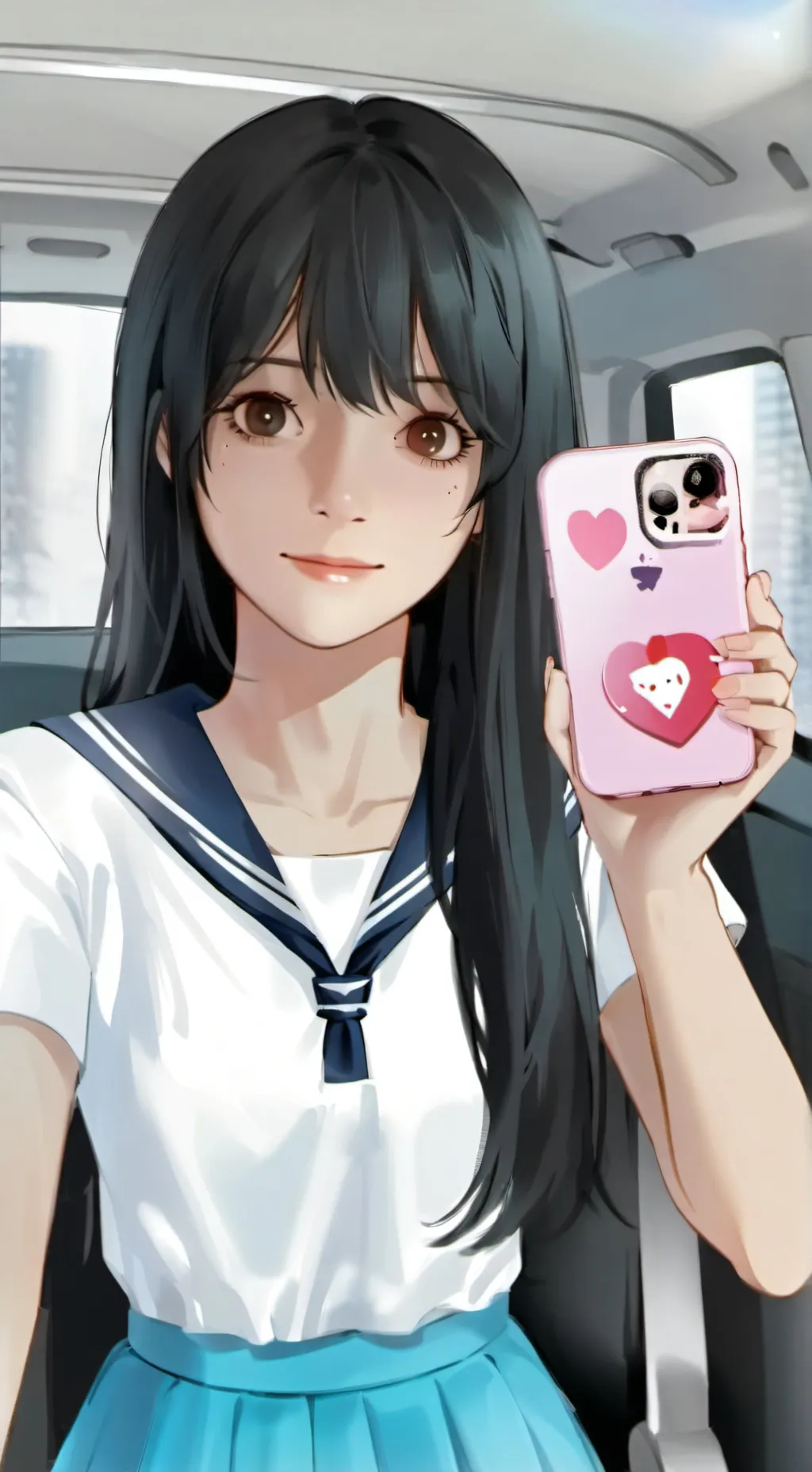 ai character: Serenity  background