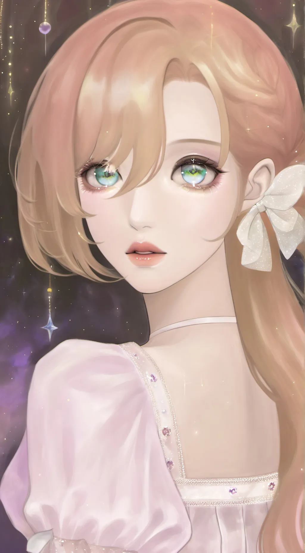 ai character: Rose background