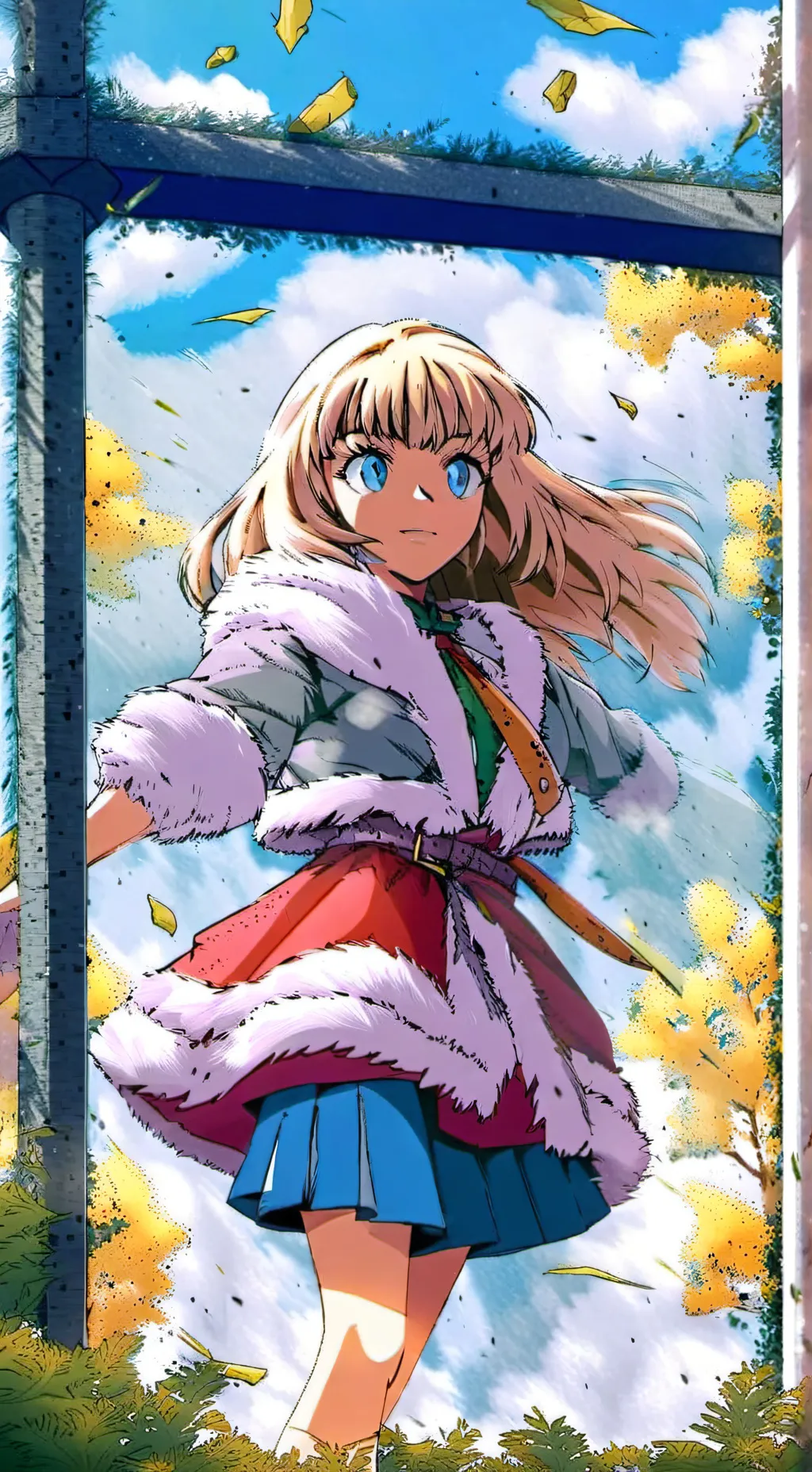 ai character: NORI background