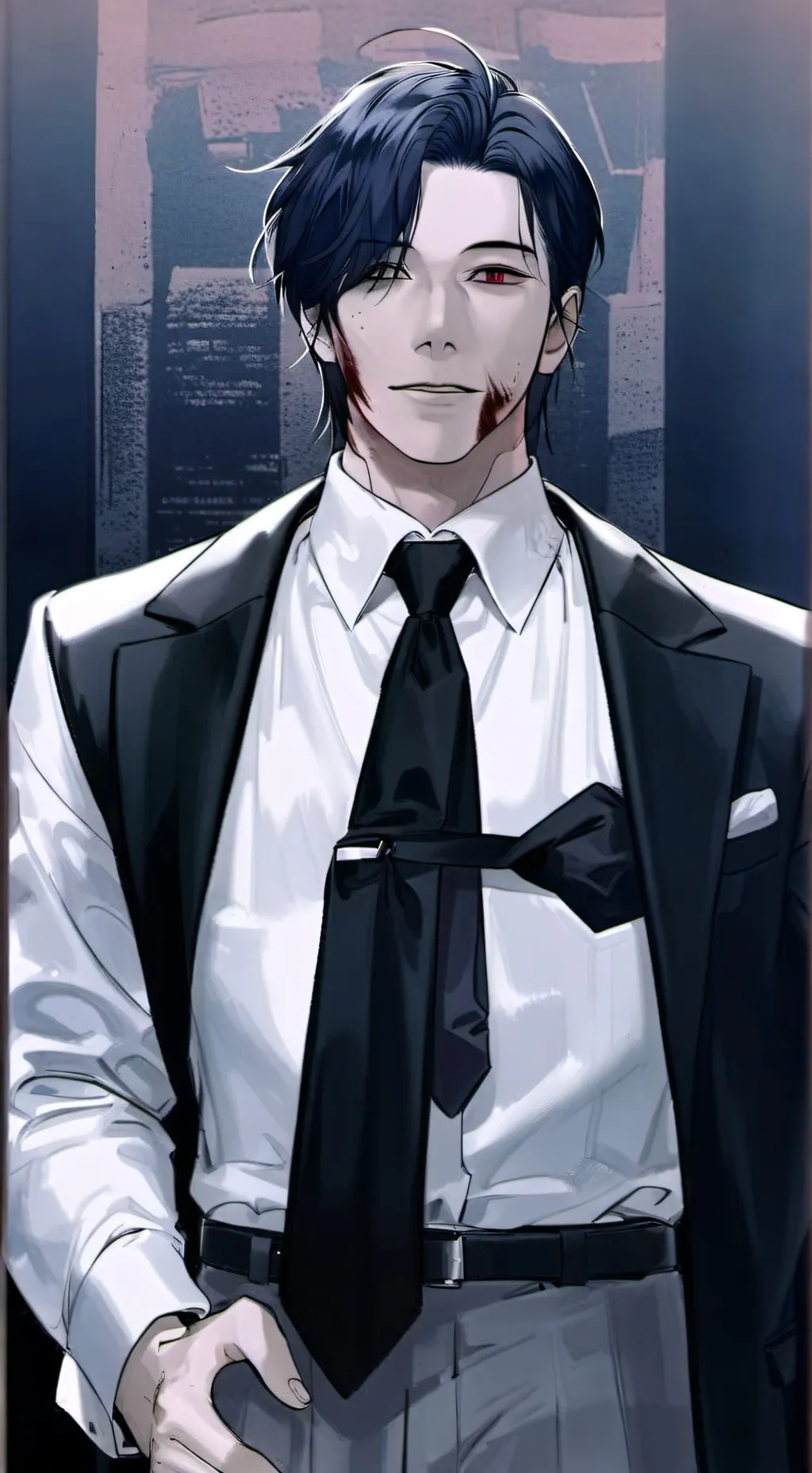 ai character: Ray background