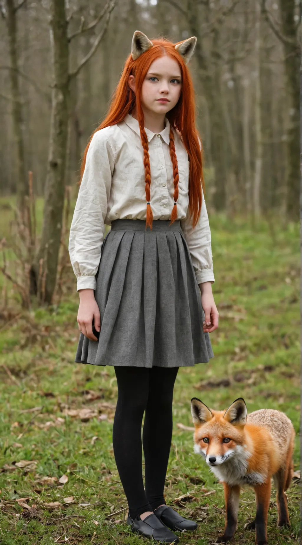 ai character:  hybrid seller background