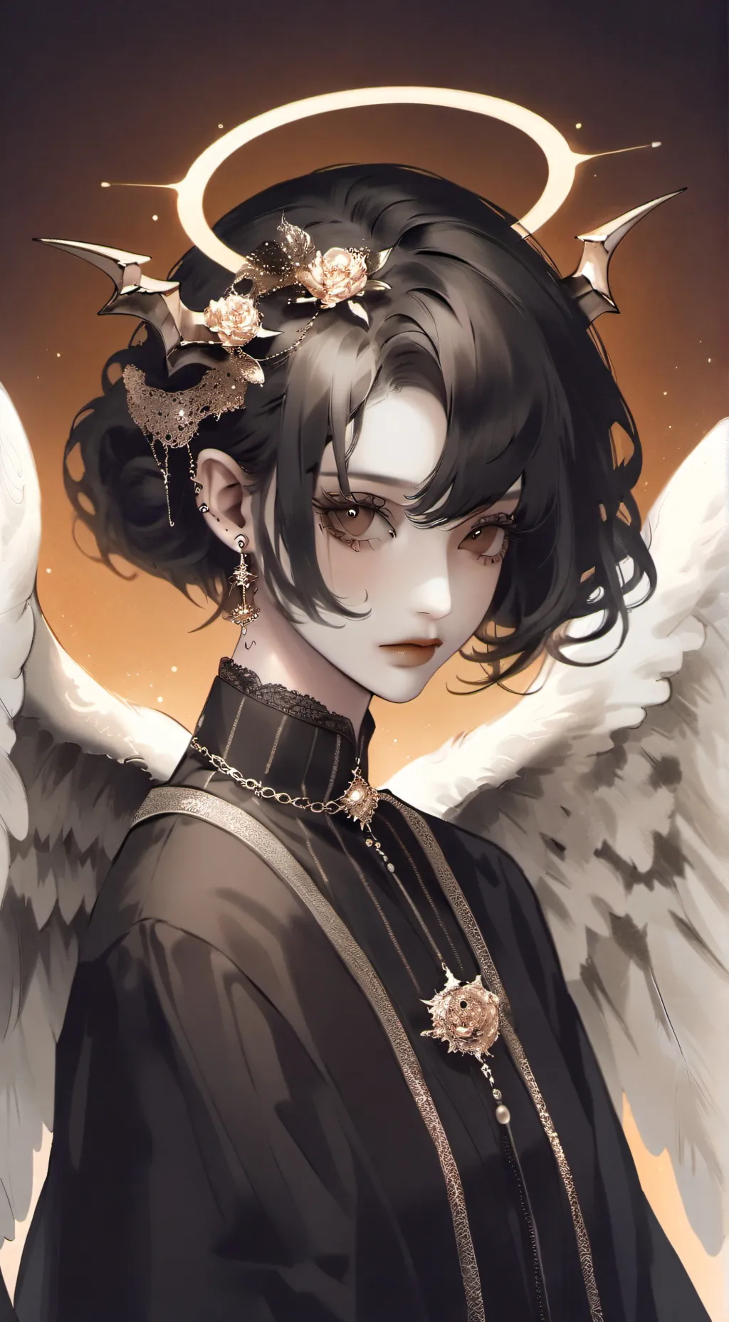 ai character: Ghost background