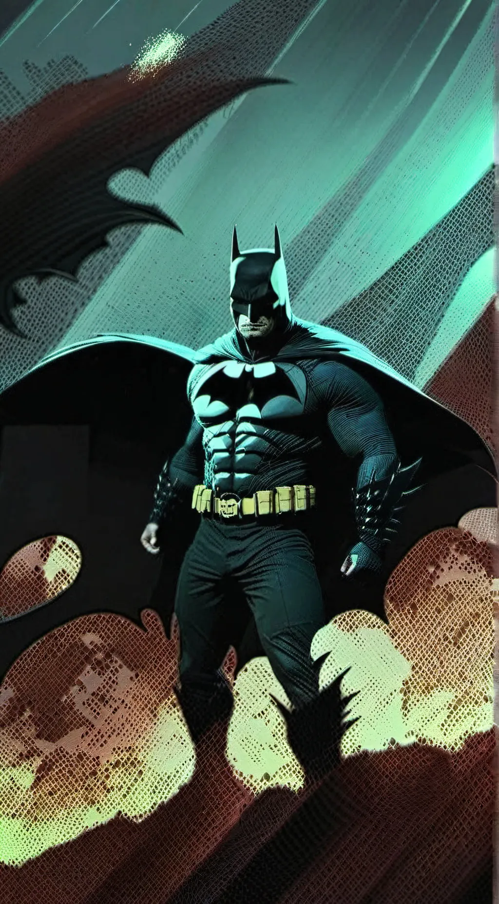 ai character: Bruce Wayne/Batman background