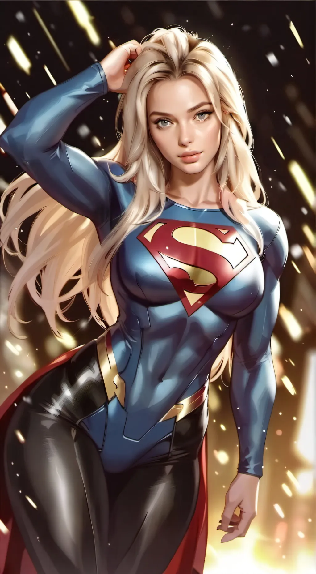 ai character: Supergirl/Kara background