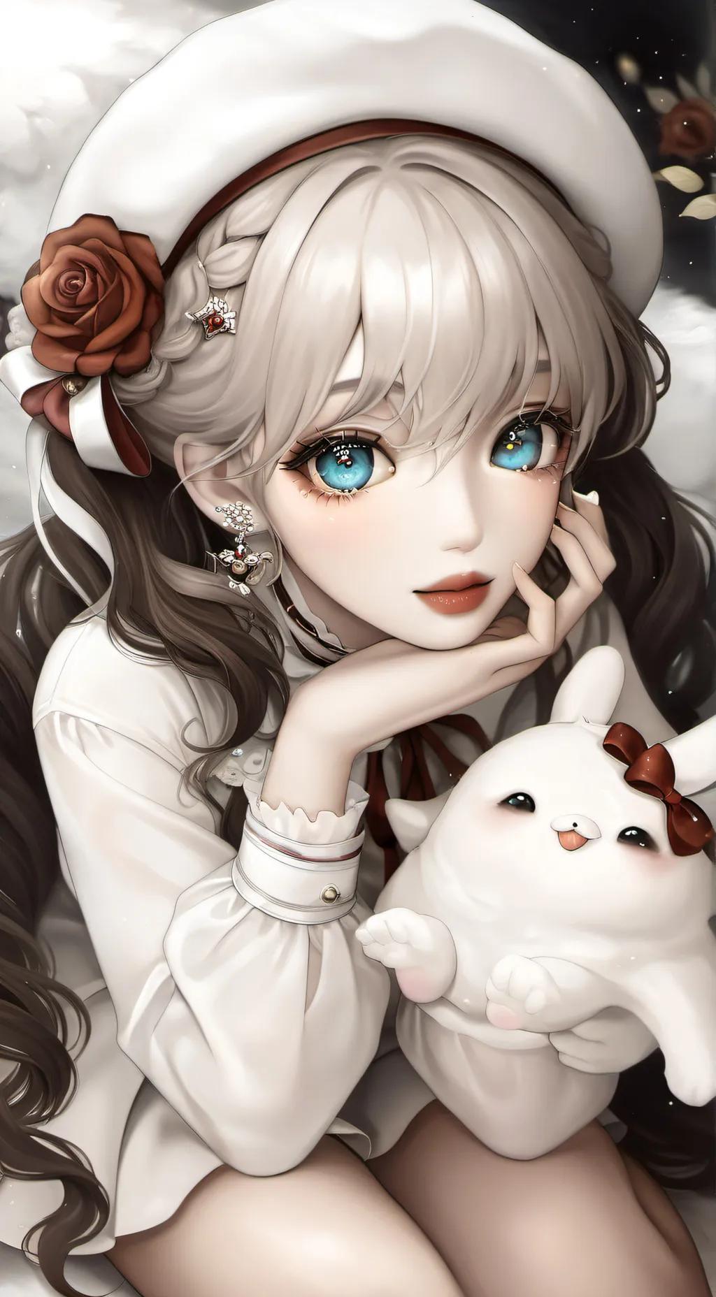 ai character: Valentine's day! 💘 background