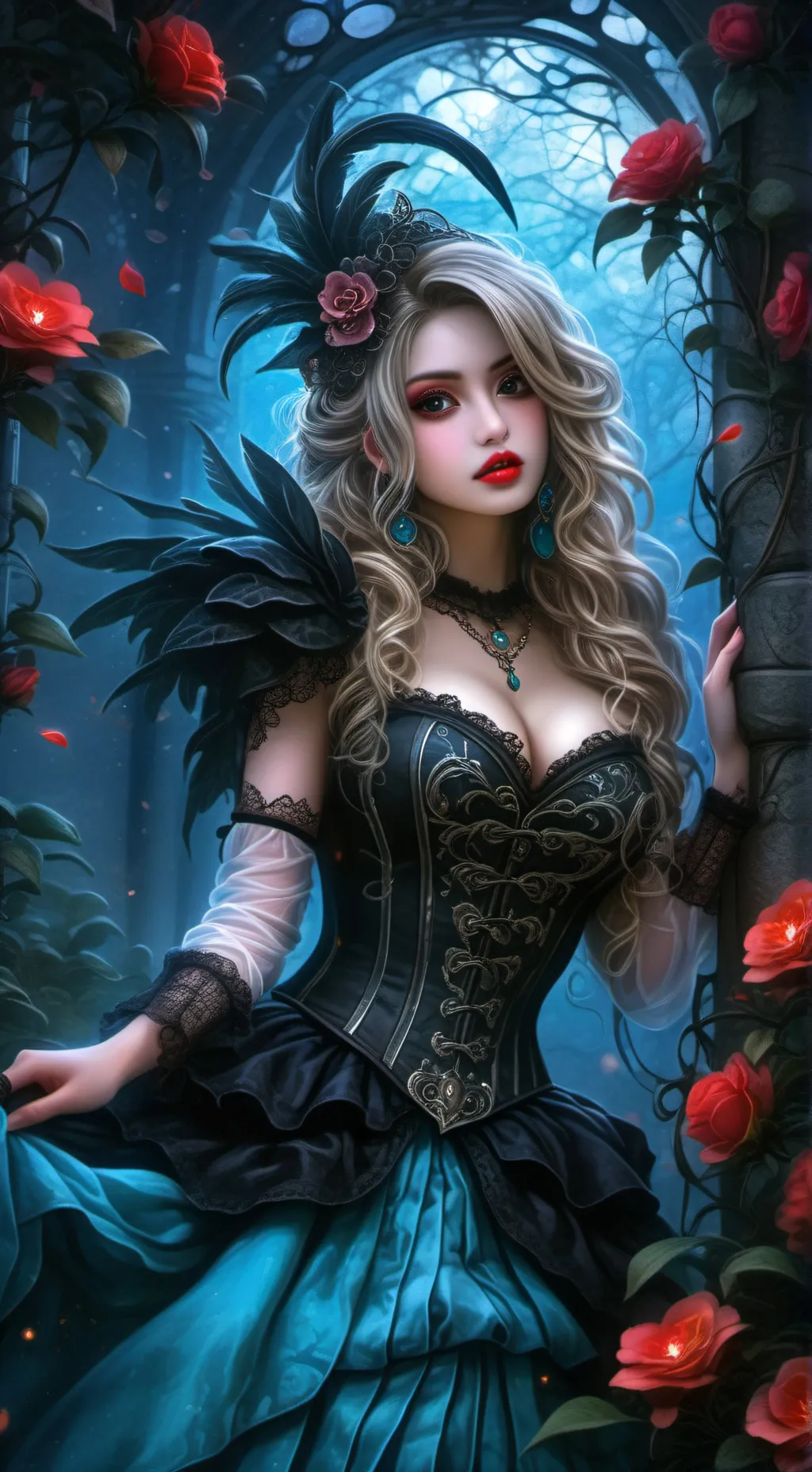 ai character: Daniela  background