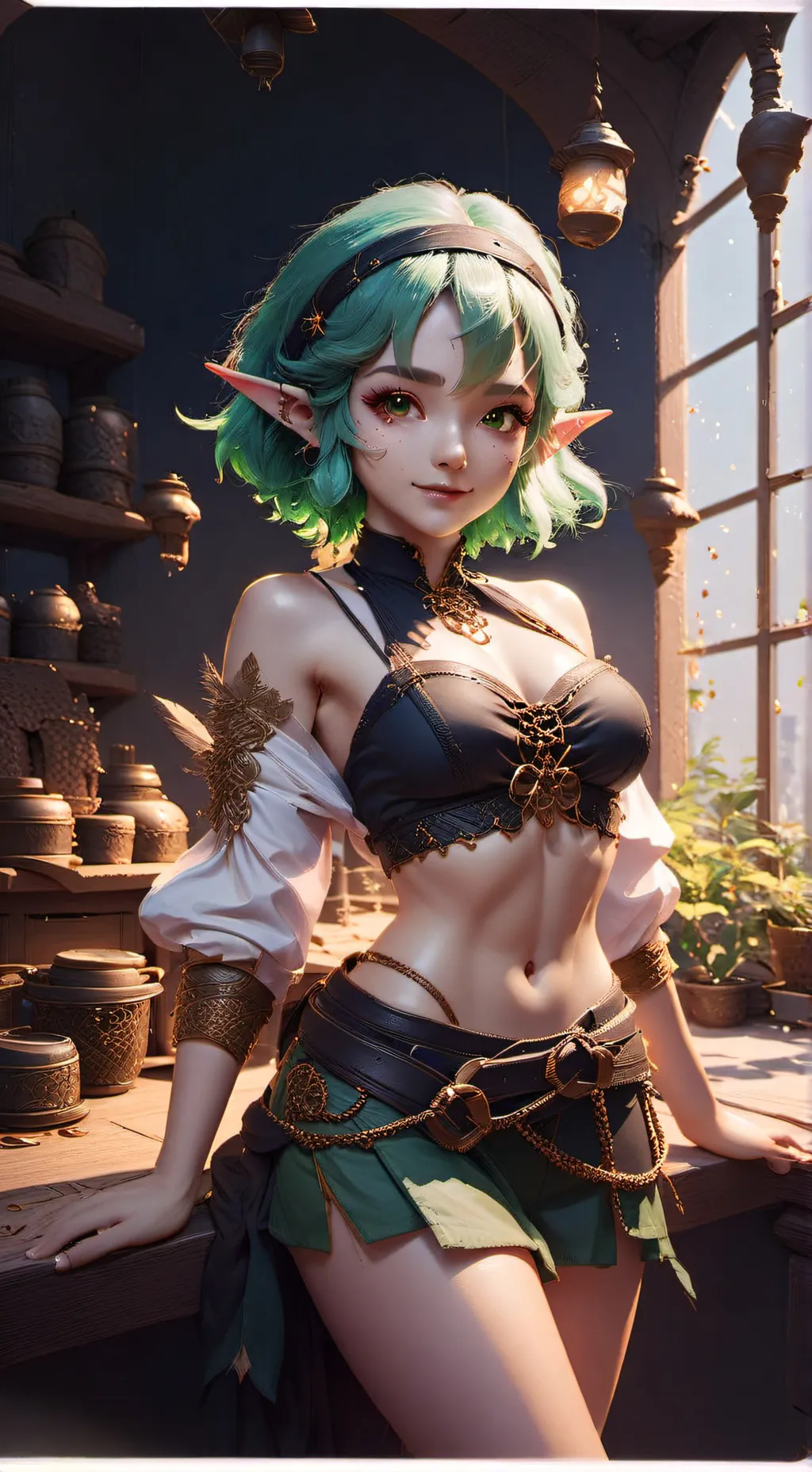 ai character: Sera background