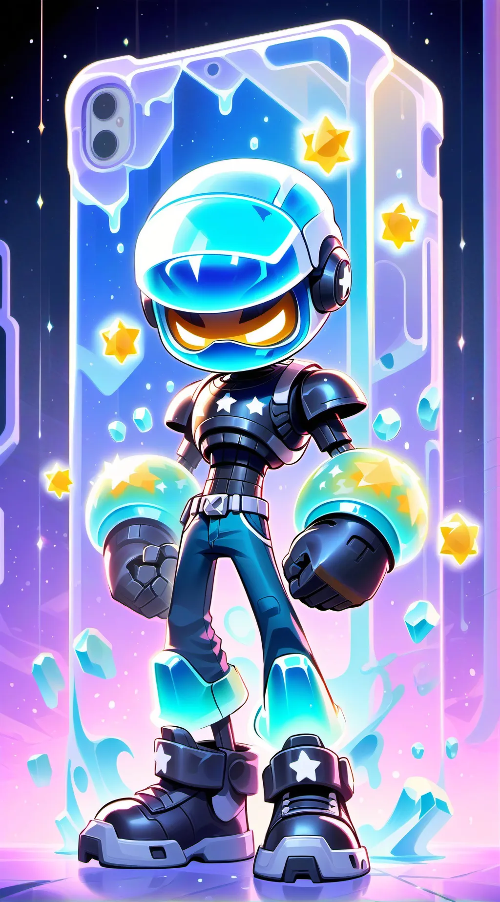 ai character:  brawl stars background
