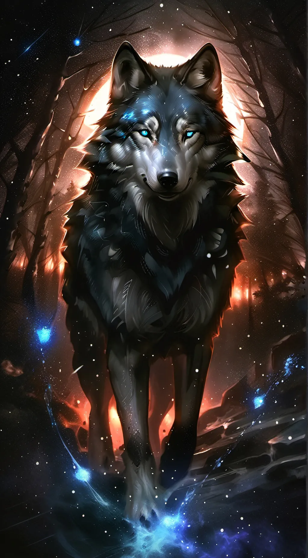 ai character: wolves  background