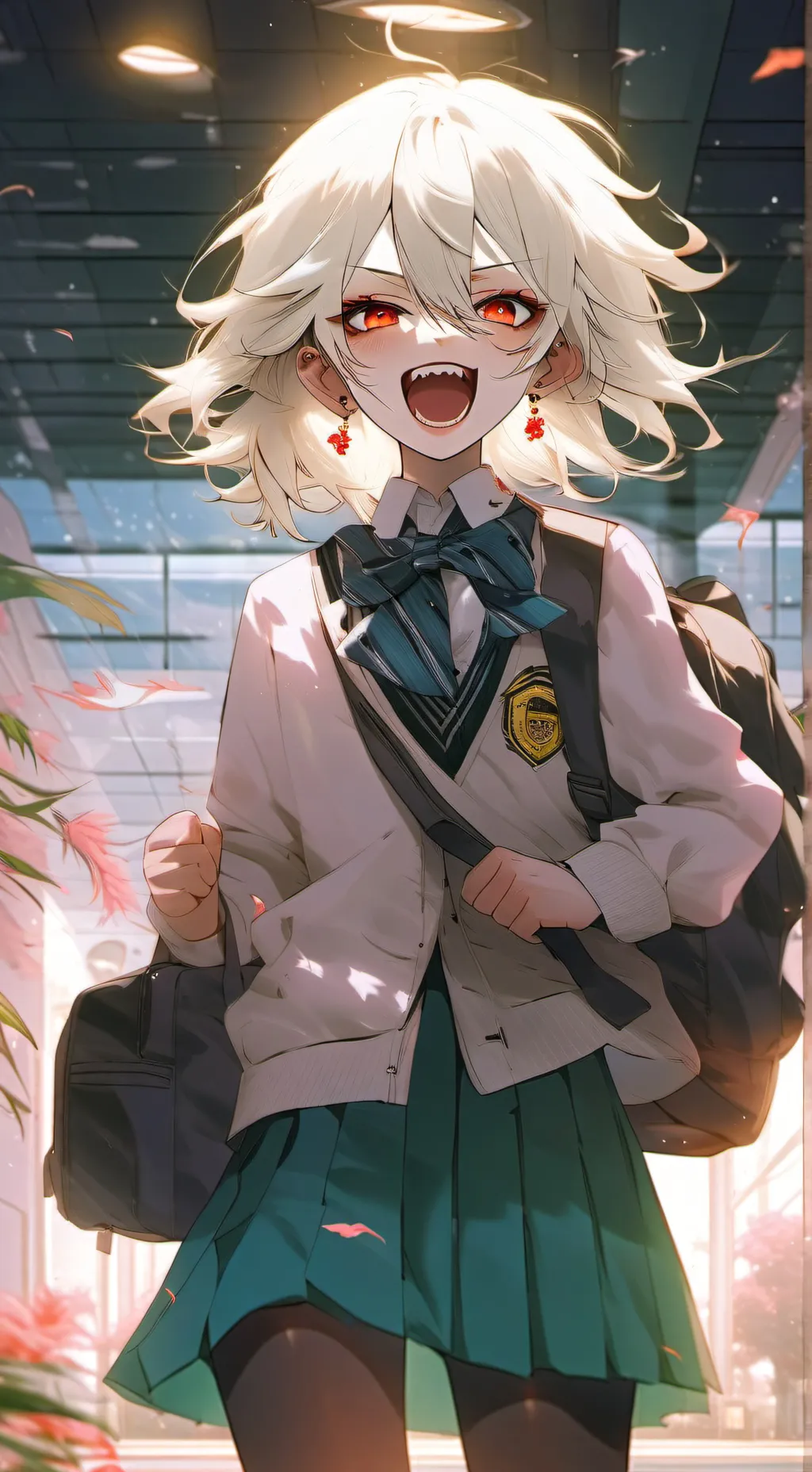 ai character: Lily  background