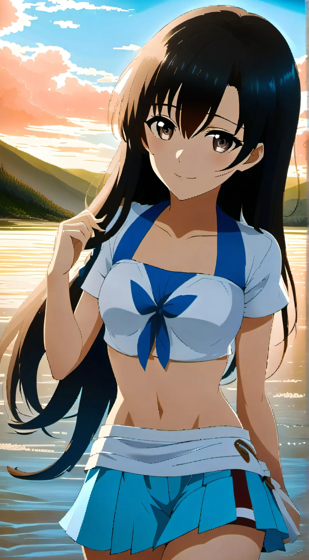 ai character: Harika Öztürk 🇹🇷 background