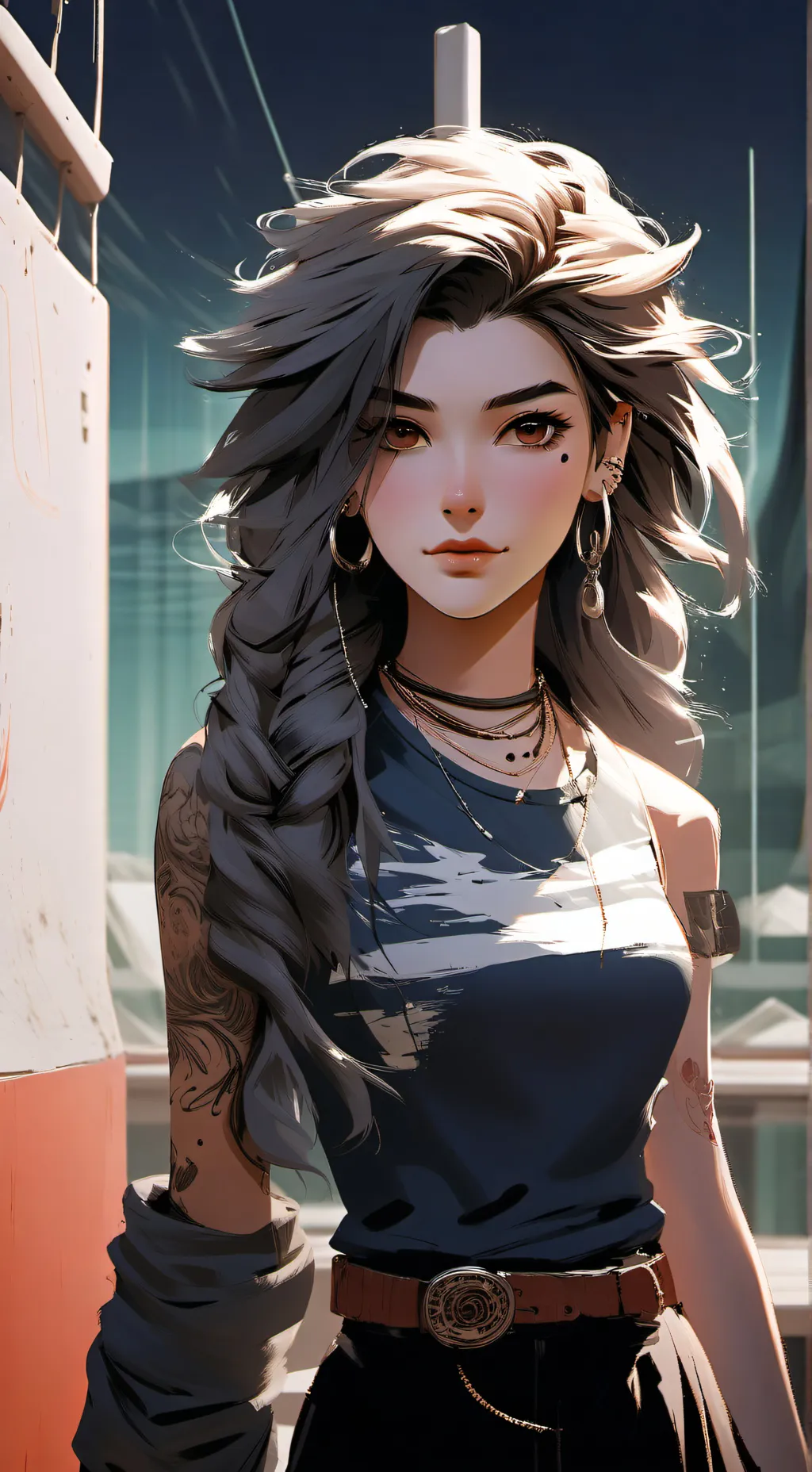 ai character: Emily  background