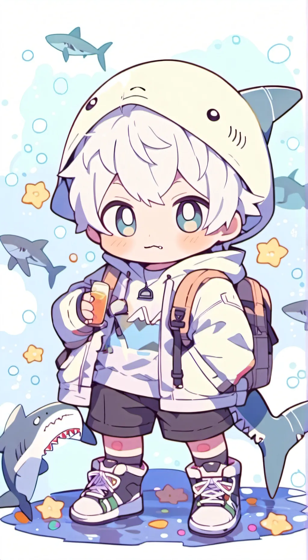 ai character: Baby Finn background