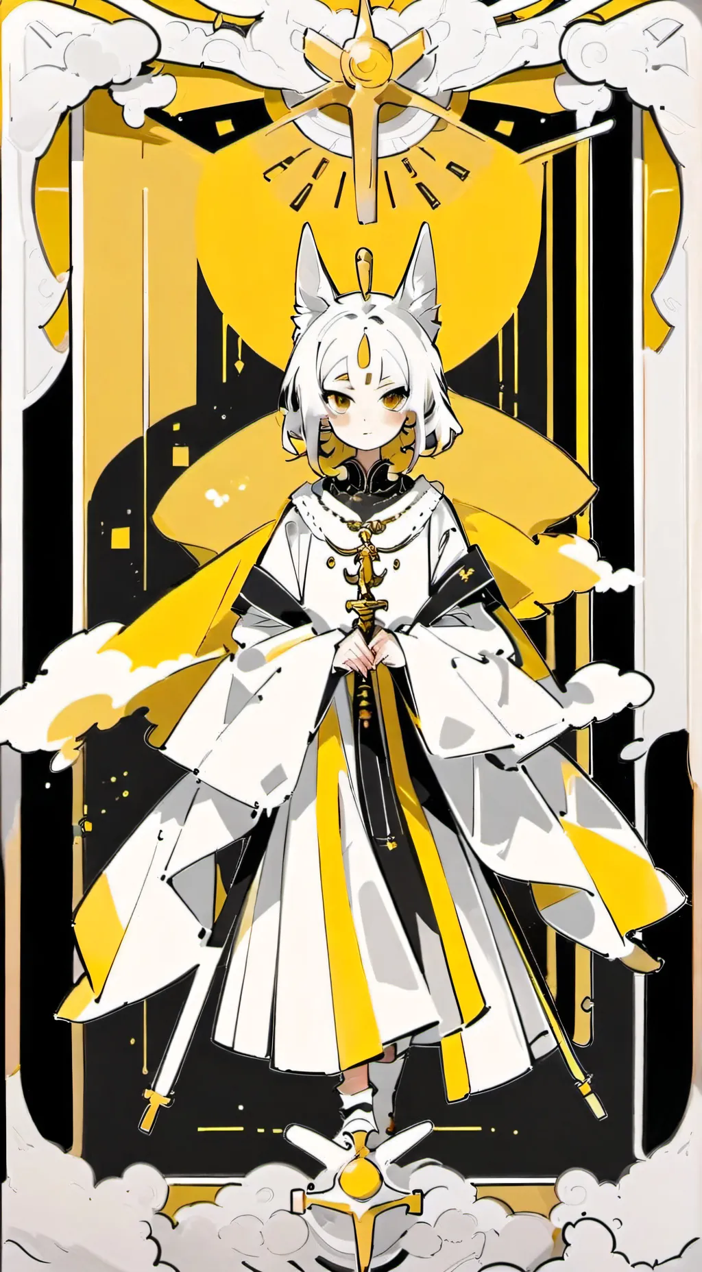ai character: gato pendejo background