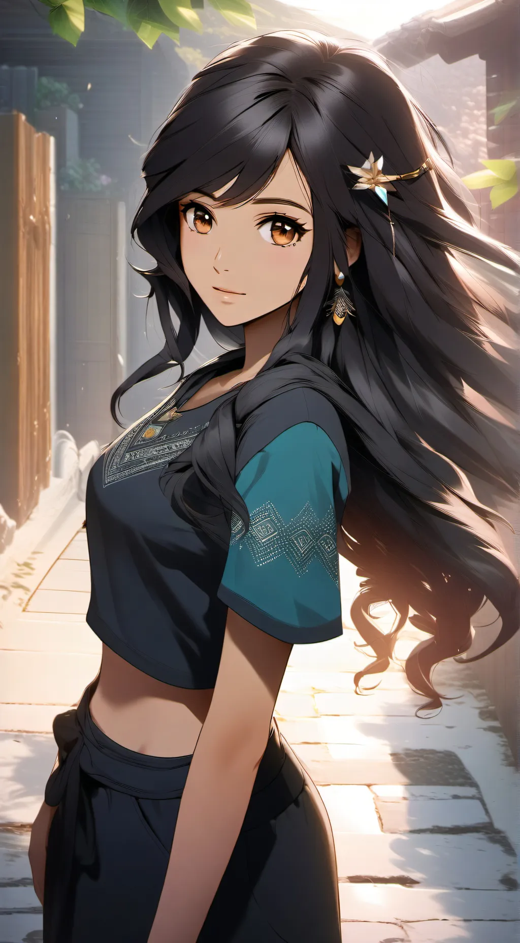 ai character: Pria background