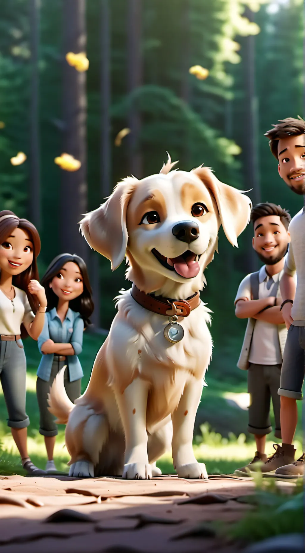 ai character: dog day y Catnap  background