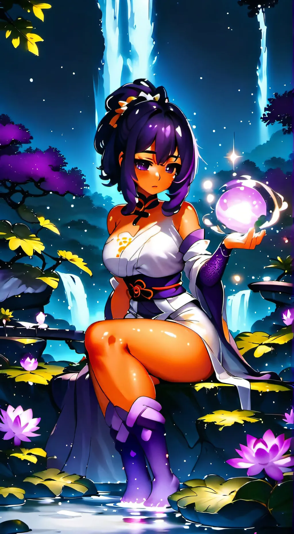 ai character: Ambish background