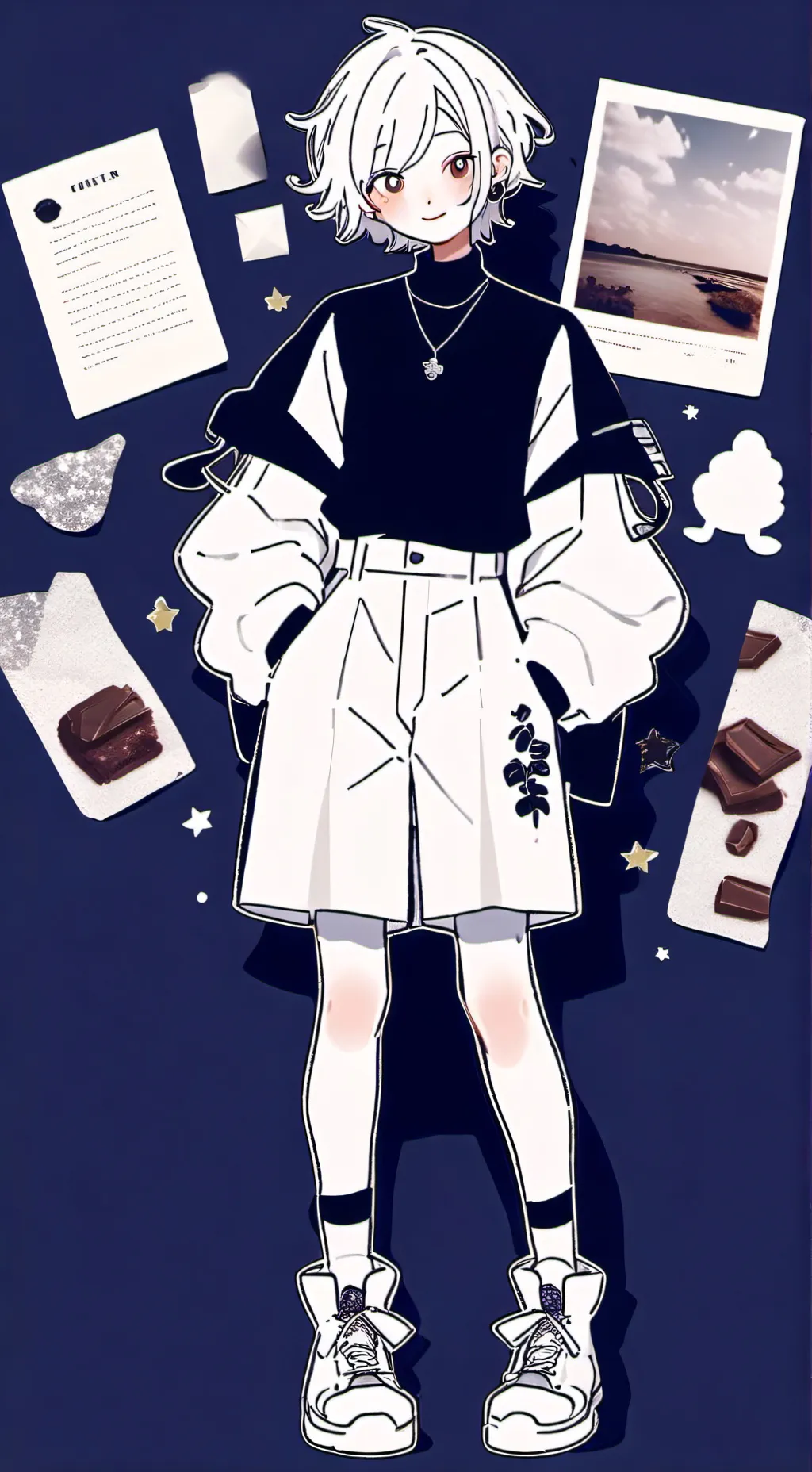 ai character: Onyx background