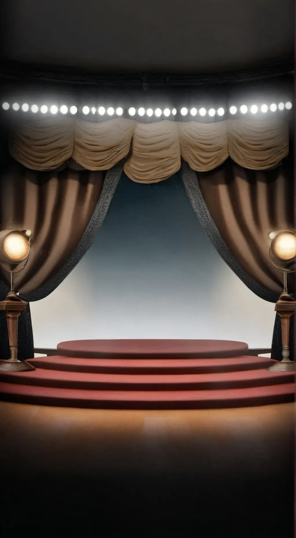 ai character: Dw Game show AU!  background